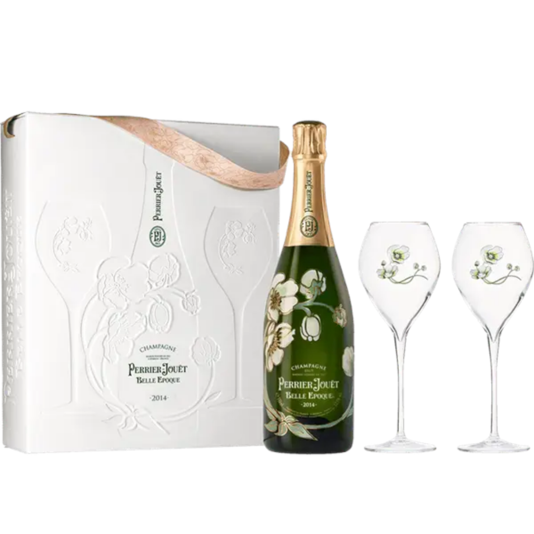 Perrier Jouet Belle Epoque 2本セット Kit Champagne Perrier Jouet Belle Epoque Brut 750ml Com 2 Taças